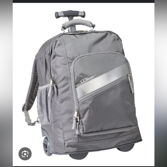L.L. Bean Deluxe Rolling Backpack - Picture 1 of 16